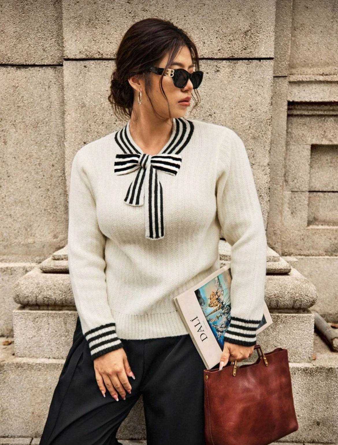 Parisian Bow Sweater