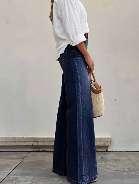 Casual Straight-Leg Jeans