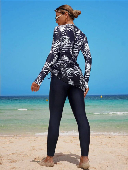 Burkini - black and white