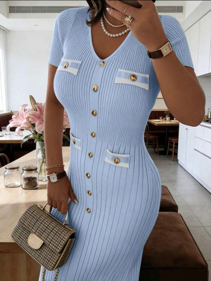 Elegant knit dress