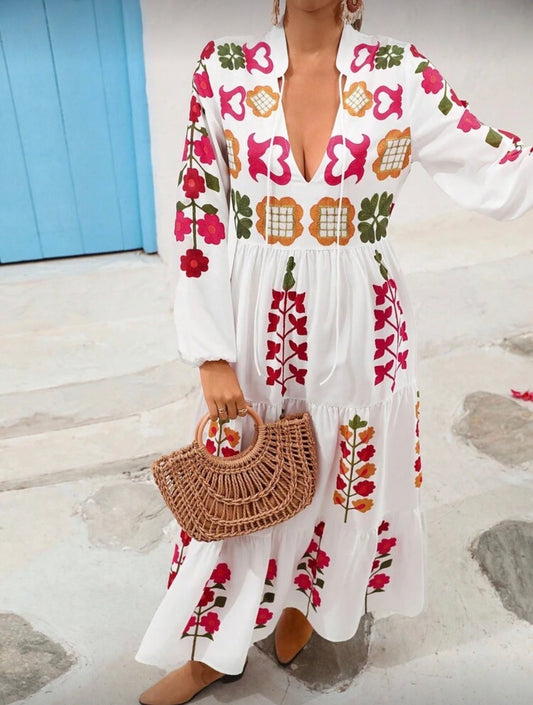 Printed Dress
