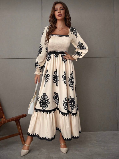 Printed Dress