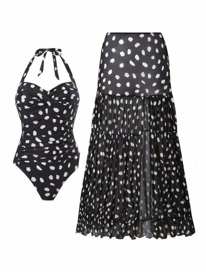 Swimsuit with Skirt