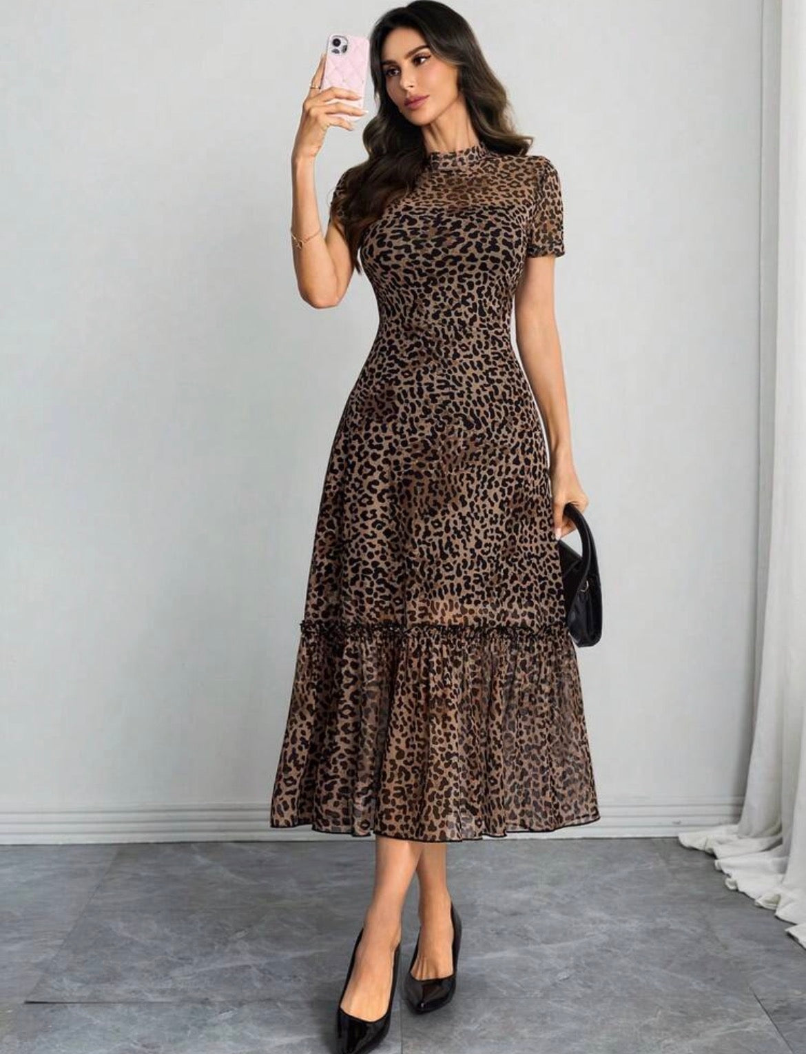 Elegant Mesh Dress