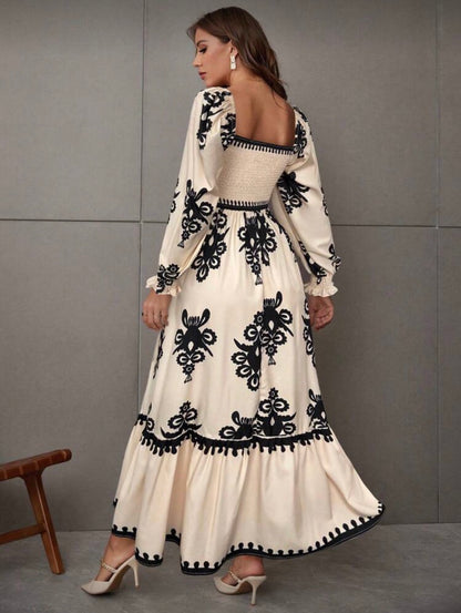 Printed Dress