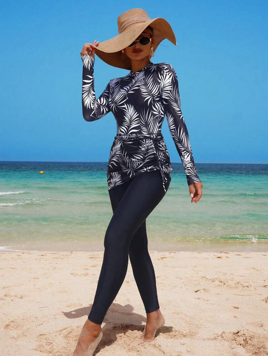 Burkini - black and white