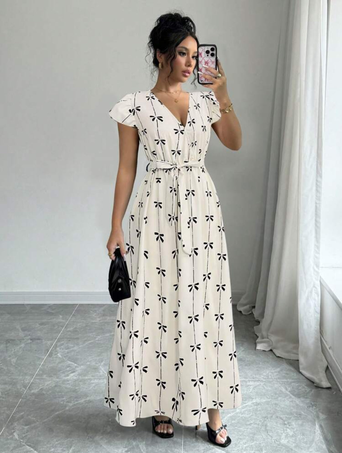 Printed dress