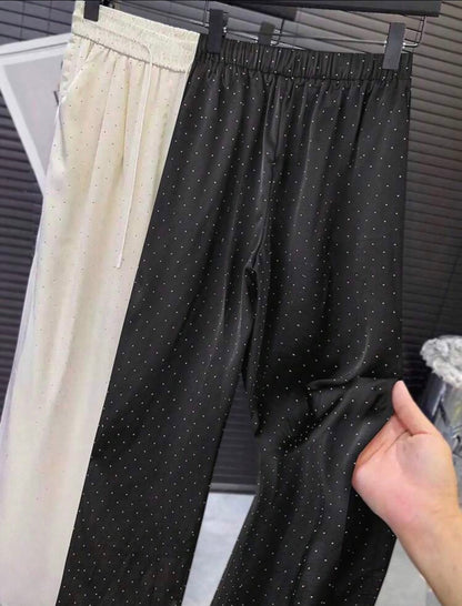 Women’s casual pants color black